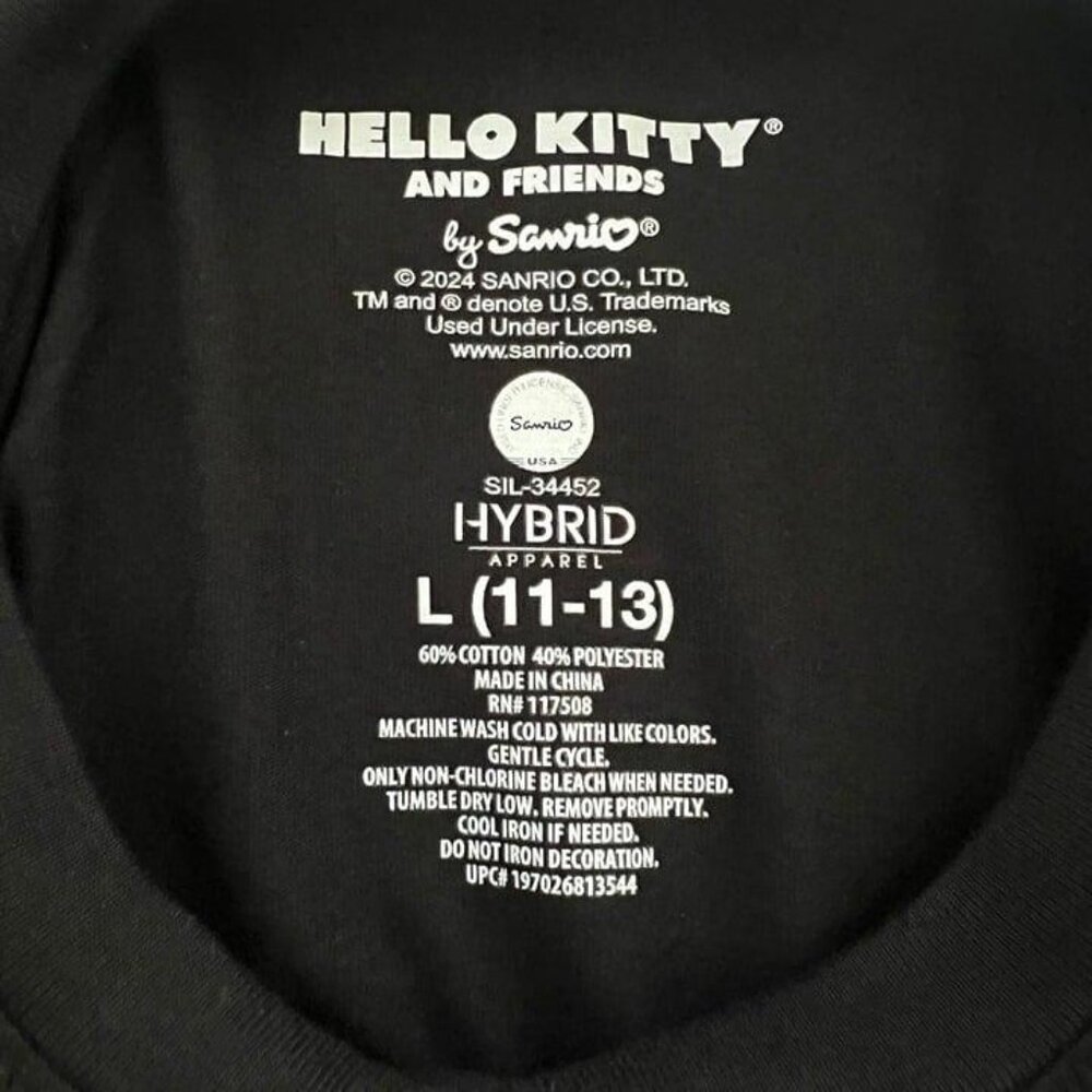 Sanrio Hello Kitty and Friends Tee Size Large (11-13) - Picture 2 of 2
